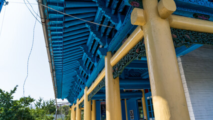 Old Wooden Mosque in Karakol, Kyrgyzstan