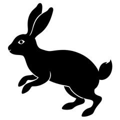 vector illustration of a rabbit