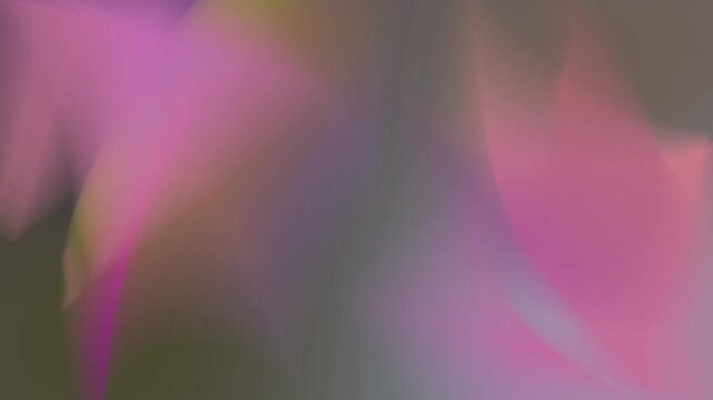 soft abstract hologram theme reflective wispy animated motion background with a colourful multicoloured rainbow spectrum of colours floating and swirling 4K animation backdrop wallpaper