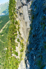 Vue sur les montagnes suisses