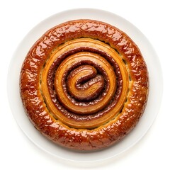 Fototapeta premium Glazed Cinnamon Swirl