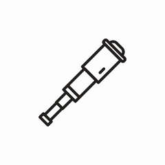 telescope binoculars icon sign vector