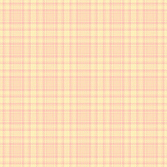 Scrapbooking pattern vector seamless, tee background texture tartan. Jpg fabric check plaid textile in light and peach puff colors.