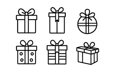 gift, present, box, ribbon, bow, surprise, celebration, holiday, birthday, christmas, anniversary, icon, symbol, silhouette, flat, design, graphic, vector, package, wrapped, opening, festive, isolated