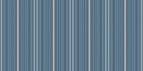 Obraz premium Cirthday card lines texture stripe, fit vector textile fabric. Ctaly seamless pattern vertical background in slate gray and cyan colors.