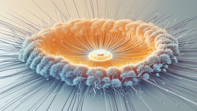 Dynamic Microscopic Cellular Energy Field