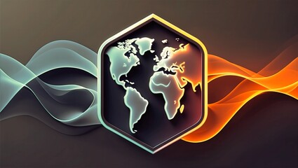 Global Connectivity on Dynamic Wavy Background