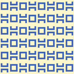 Lines, squares, brackets ornament. Seamless pattern. Geometrical backdrop. Shapes background. Geometric wallpaper. Polygons motif. Digital paper. Textile print. Abstract vector.