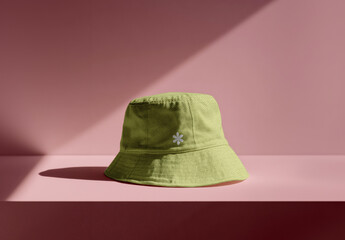 Stylish Bucket Hat Mockup