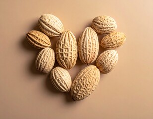 Antique Silver Spoon with Ornate Handle on Abstract Blue Textured Background