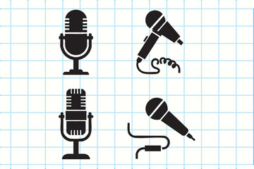 Microphone icons