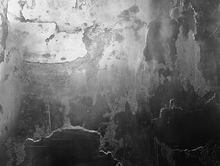 Distressed and Dirty Industrial Metal Surface Texture - Polished Chrome Shiny Metal Surface Close-up