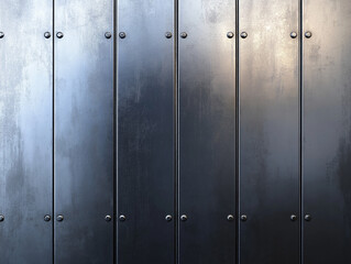 Distressed and Dirty Industrial Metal Surface Texture - Polished Chrome Shiny Metal Surface Close-up