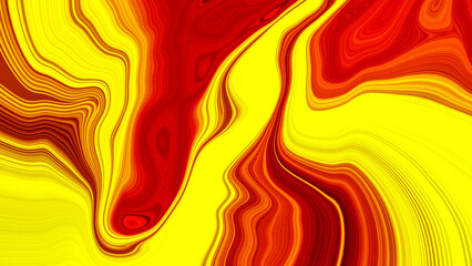Radiant colorful abstract background with glowing gradient waves and fluid motion texture for modern wallpaper and visuals