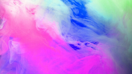 Futuristic colorful abstract gradient background with flowing liquid shapes and neon light effects for digital and web design