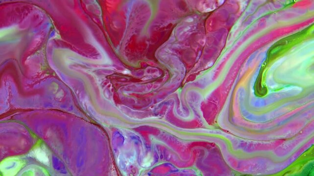 The abstract was texture made with a mixture of colorful paints. element for your motion graphics and other visual elements background.