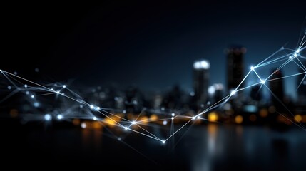 Data Network Cityscape: Connection, Technology, Communication