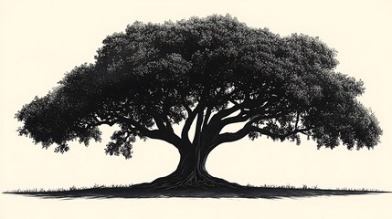 Beautiful monochrome tree detailed form high resolution picture