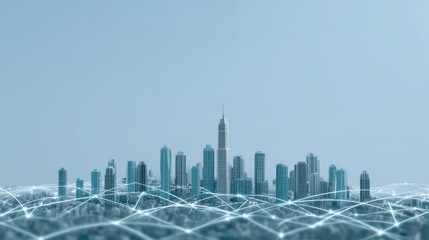 Smart City Connection: Networked Urban Landscape - technology business