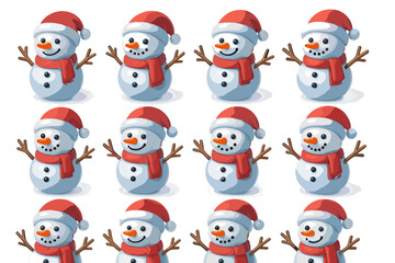 Punctuation festive icons tools icon letters negative snowman no layout warm sustainable