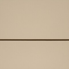 Minimalist Beige Wall with Horizontal Groove