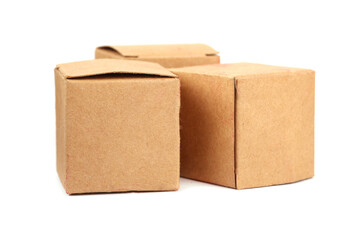 boxes on a white background