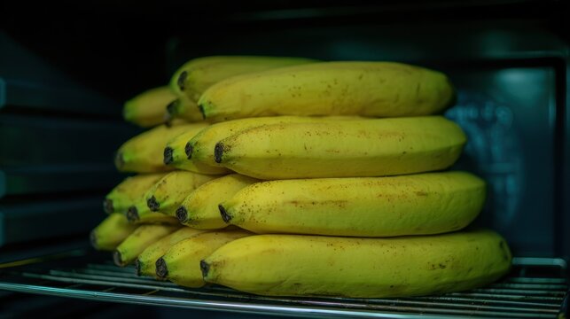 Ripening Bananas in a Warm Oven Set for Optimal Sweetness and Flavor Enhancement at Home