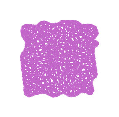 Wavy crayon frame with sketchy outline in a square and rectangle form. Organic border creates a textured background for text. Hand drawn look adds unique style to this decorative element.