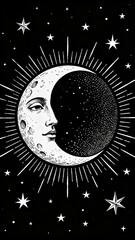 vector illustration of a star