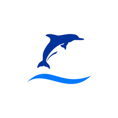 Dolphin illustration logo design, whale, killer fish, predator, vector, fish, animal, vector, ocean, icon, dolphin, graphic, design, abstract, art, nature, aquatic, isolated, underwater, sea