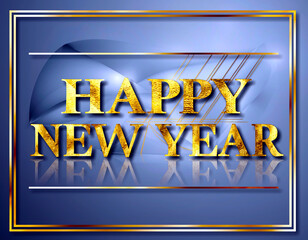 Augurio di Buon Anno 2026. Cartolina illustrata