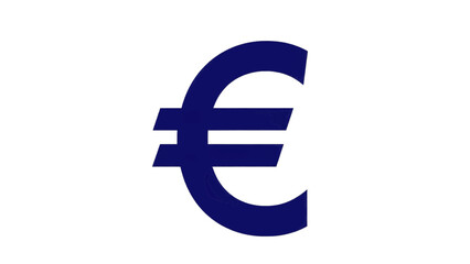 Obraz premium Vector illustration&nbsp;of euro currency symbol on a transparent background