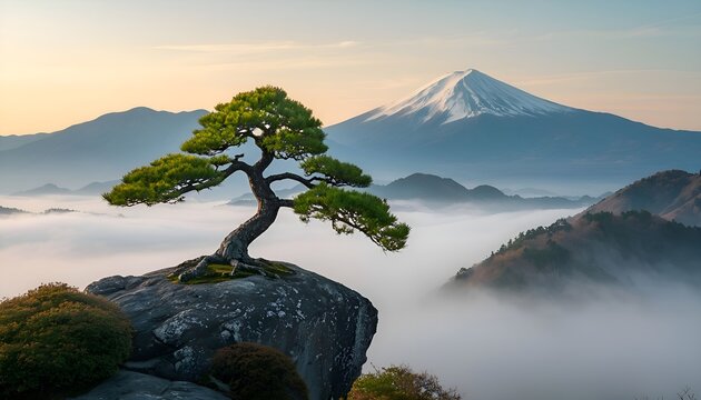 This breathtaking image is ideal for travel brochures and websites promoting Japan, editorial content on nature or philosophy, calendars, and luxury brand advertising seeking a sophisticated