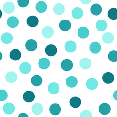 Polka Dot Pattern, Seamless Background