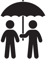 Symbolic representation of care, help, and security