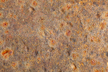 Rusty metal surface with industrial texture
