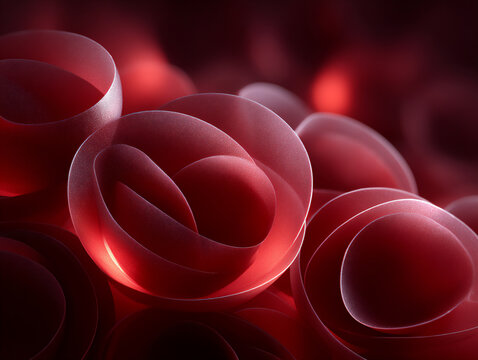 abstract pattern tomato slices repeating.