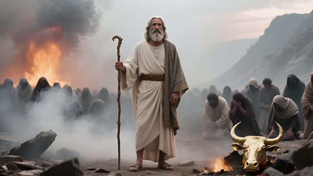 Moses Destroys the Golden Calf: Righteous Anger and the Restoration of Faith