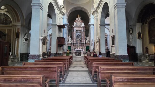 Basilica dei Santi Quattro Coronati in Rome, Italy