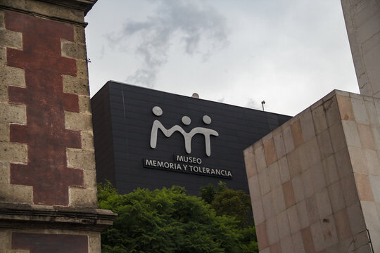 Museum of Memory and Tolerance opened in October 2010 was designed by Arditti RDT architects. Entrance to the museum.