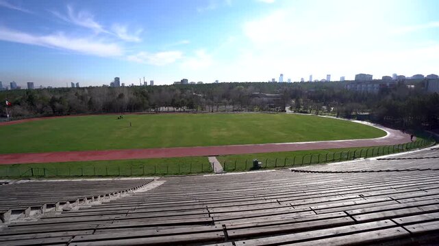 Devrim Stadium at Middle East Technical University (ODTU) Campus