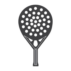 Padel racket icon design