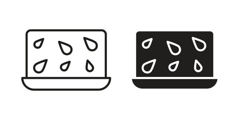 Halva icon. Vector linear icons. simple flat icons