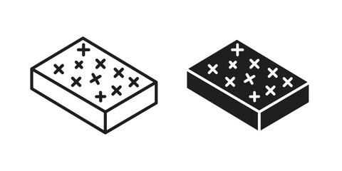 Mattress icon. Vector linear icons. simple flat icons