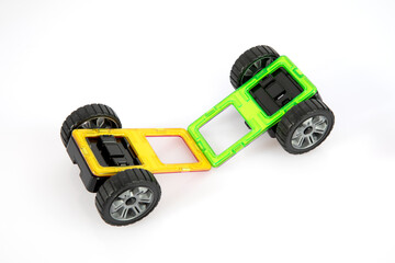 Stage 1 Starting Magnetic Camper Van Toy for Creative Kids