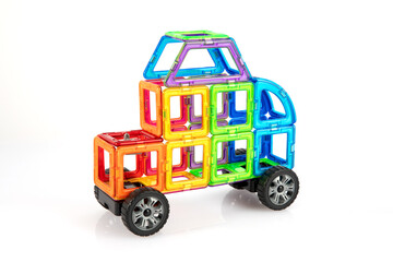 Stage 5 Shaping Body of Magnetic Camper Van Play Kit