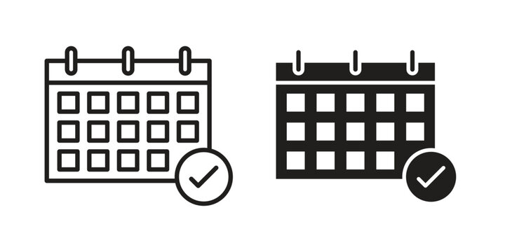 Reservation icon. Vector linear icons. simple flat icons