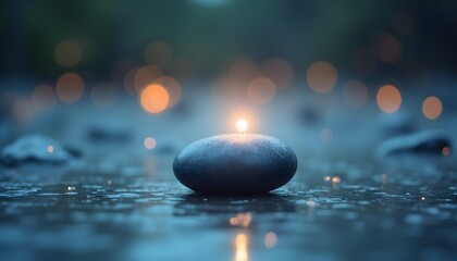 Aura's Embrace: The Subtle Influence of the Polished Pebble