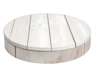 Luxury Wood Texture – Premium Round Kitchen Board Design