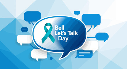 Bell Lets Talk Day Mental Health Awareness Campaign.